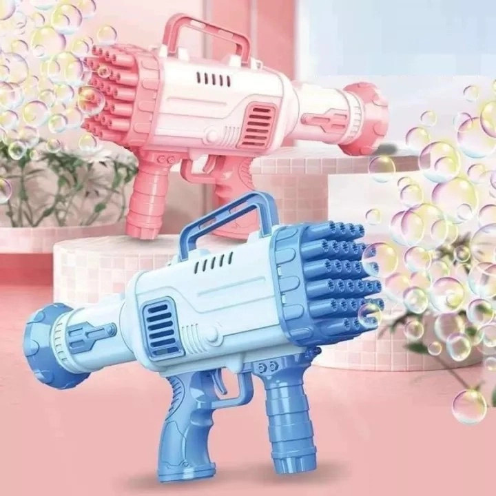 Máy Phun Bong Bóng 45 Nòng Tự Động (Dùng Pin)